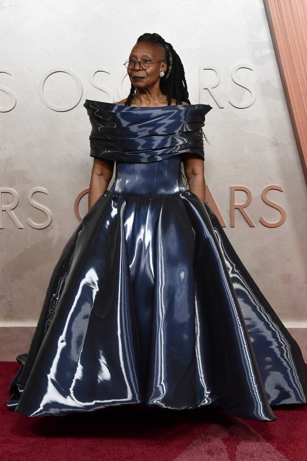 Whoopi Goldberg arrives at the Oscars 