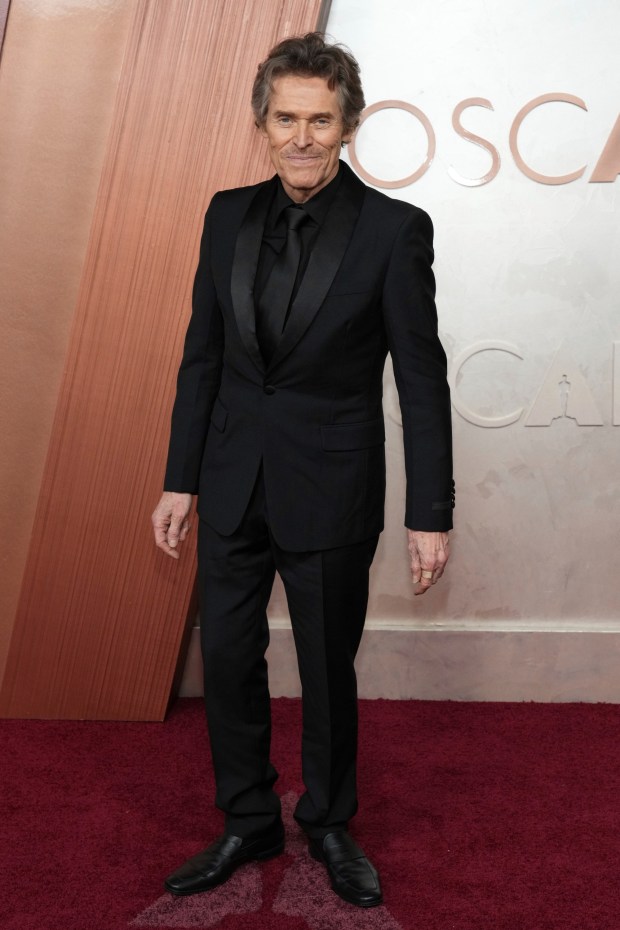 Willem Dafoe arrives at the Oscars