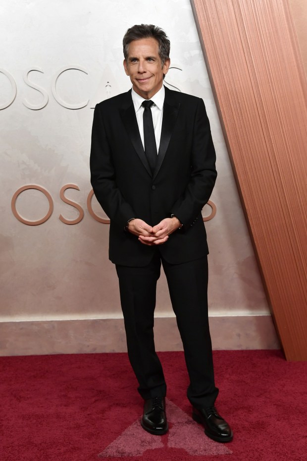 Ben Stiller arrives at the Oscars