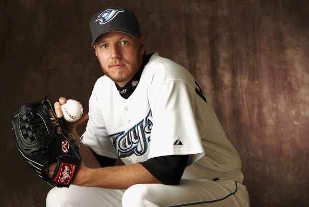 Roy Halladay #32 of the Toronto ...